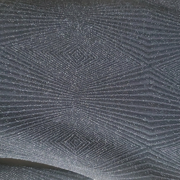 4/$30 Trixxi Black 3/4 Sleeve gray sparkle dress size medium.    ** - Picture 4 of 14